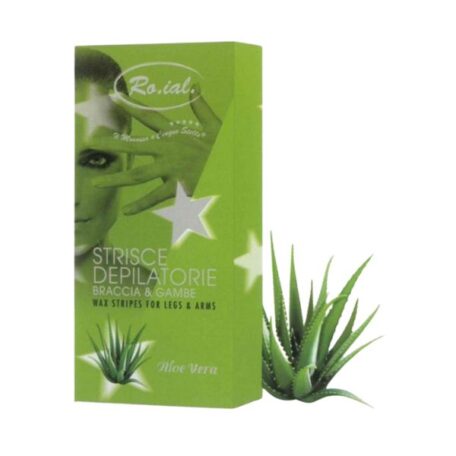 striscette depilazione Roial aloe vera per braccia e gambe