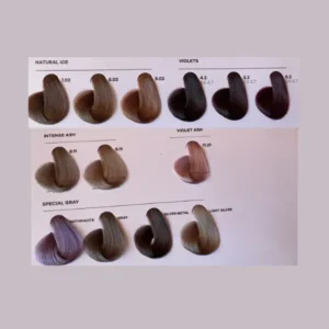 Gamma colori Natural Metallic Envie: palette di tinture professionali per capelli in tonalità metalliche
