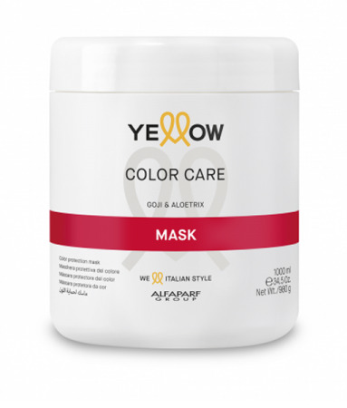 Maschera protettiva colore Yellow Color Care Alfaparf