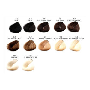 Set ritocco capelli cartella colori