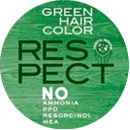 logo green hair color envie tinta