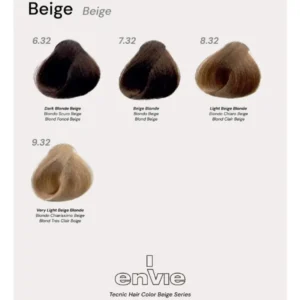 Palette colori tonalità-Beige-Tintura per capelli Envie