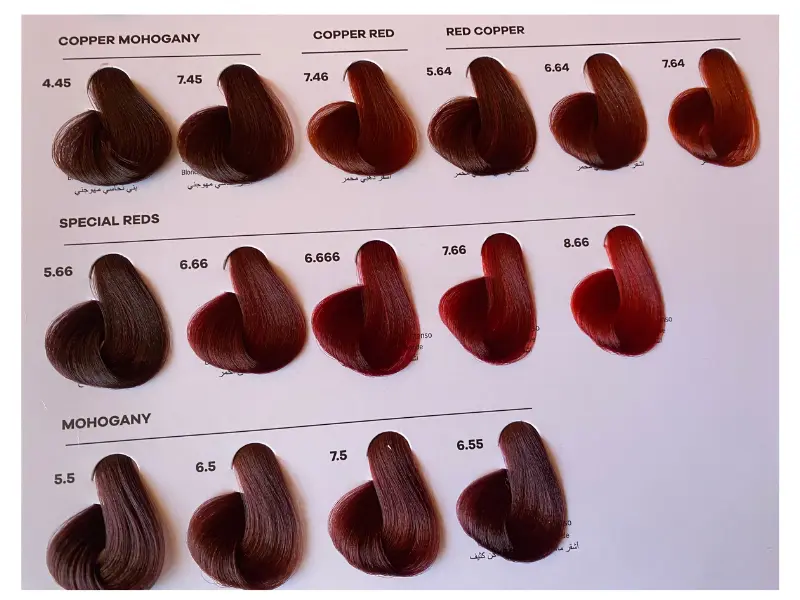 Catalogo colori Envie 2024, selezione aggiornata di tinte capelli