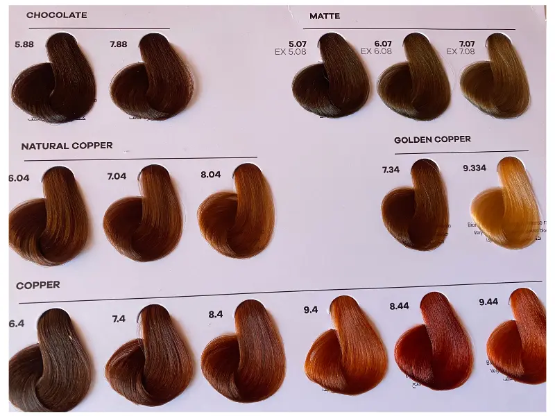 Envie nuova tonalità colori per tintura capelli