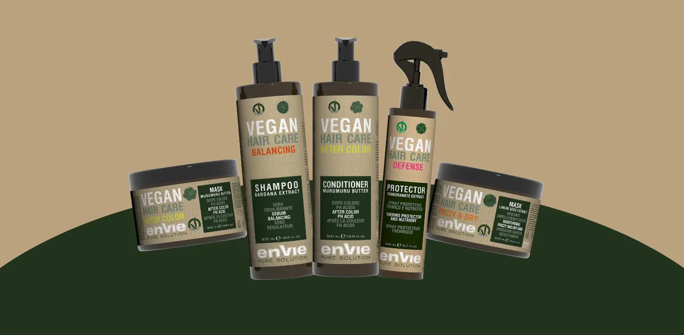 prodotti per capelli envie vegan